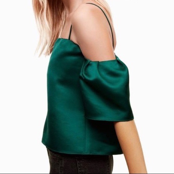 Gorgeous Aritzia Talula satin off shoulder blouse! - Picture 3 of 5